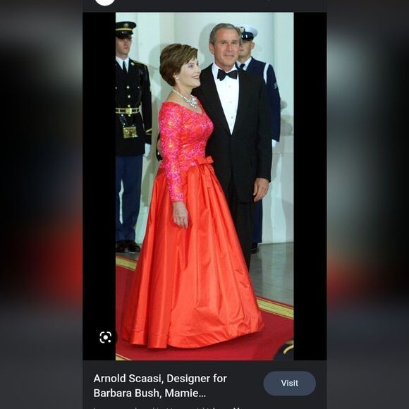 VINTAGE 90s Scaasi navy blue‎ off shoulder wiggle midi dress S - Picture 11 of 11